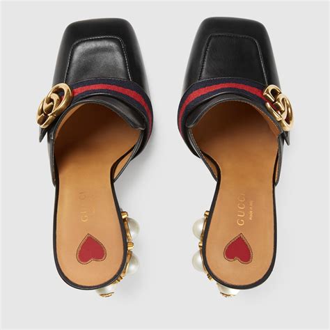 slippers lip and hearts shoes gucci|Gucci mules for sale.